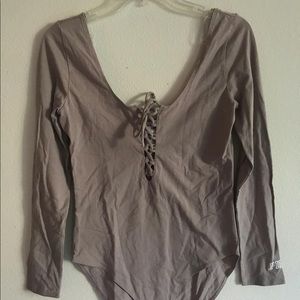 NWOT Victoria’s Secret Pink Lavender Bodysuit